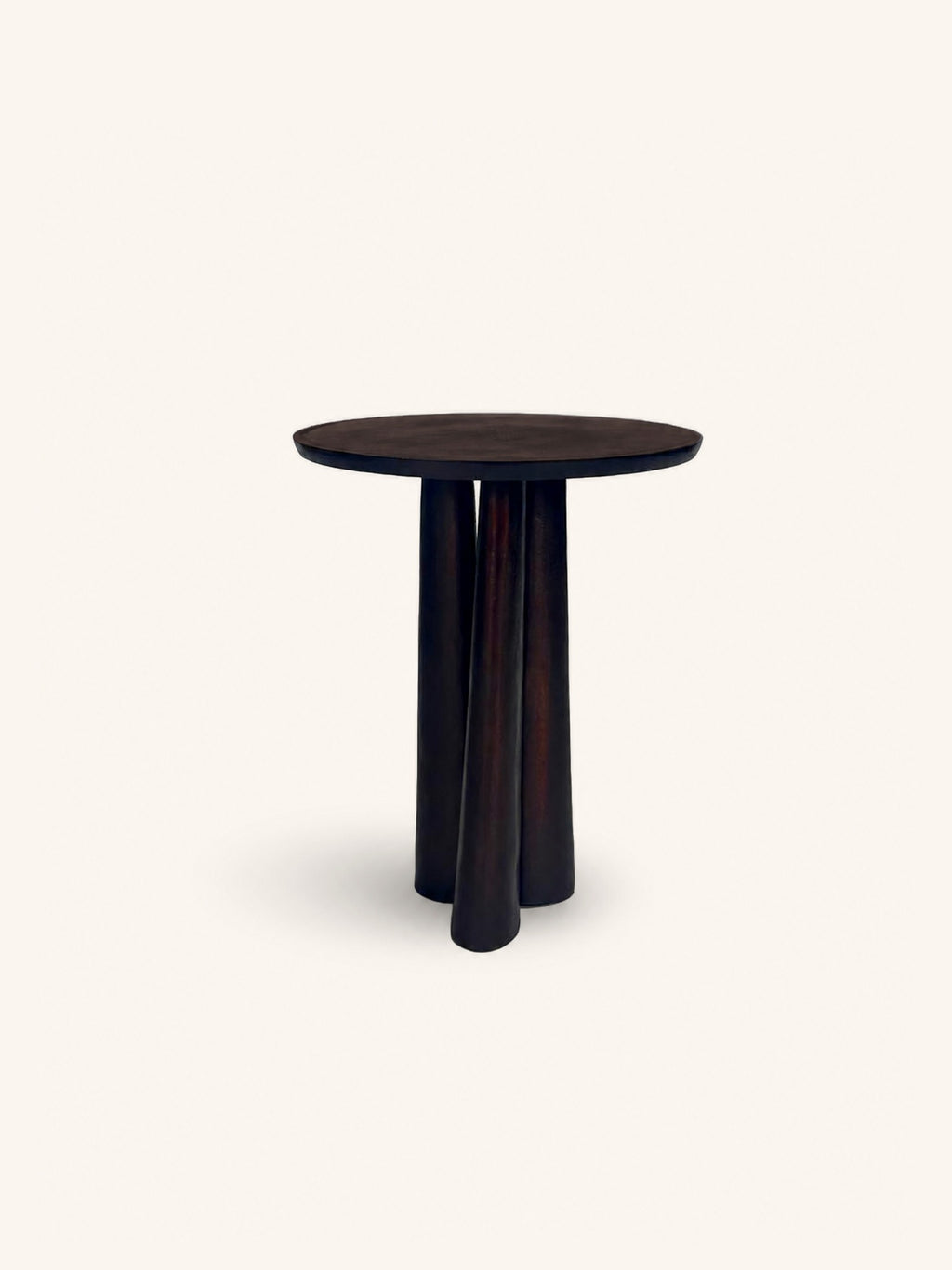 FLUXA - mesa de centro - aluminio - DIA 40 x H 50 cm - bronce