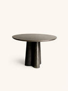 FLUXA - mesa de centro - aluminio - DIA 60 x H 40 cm - carbón