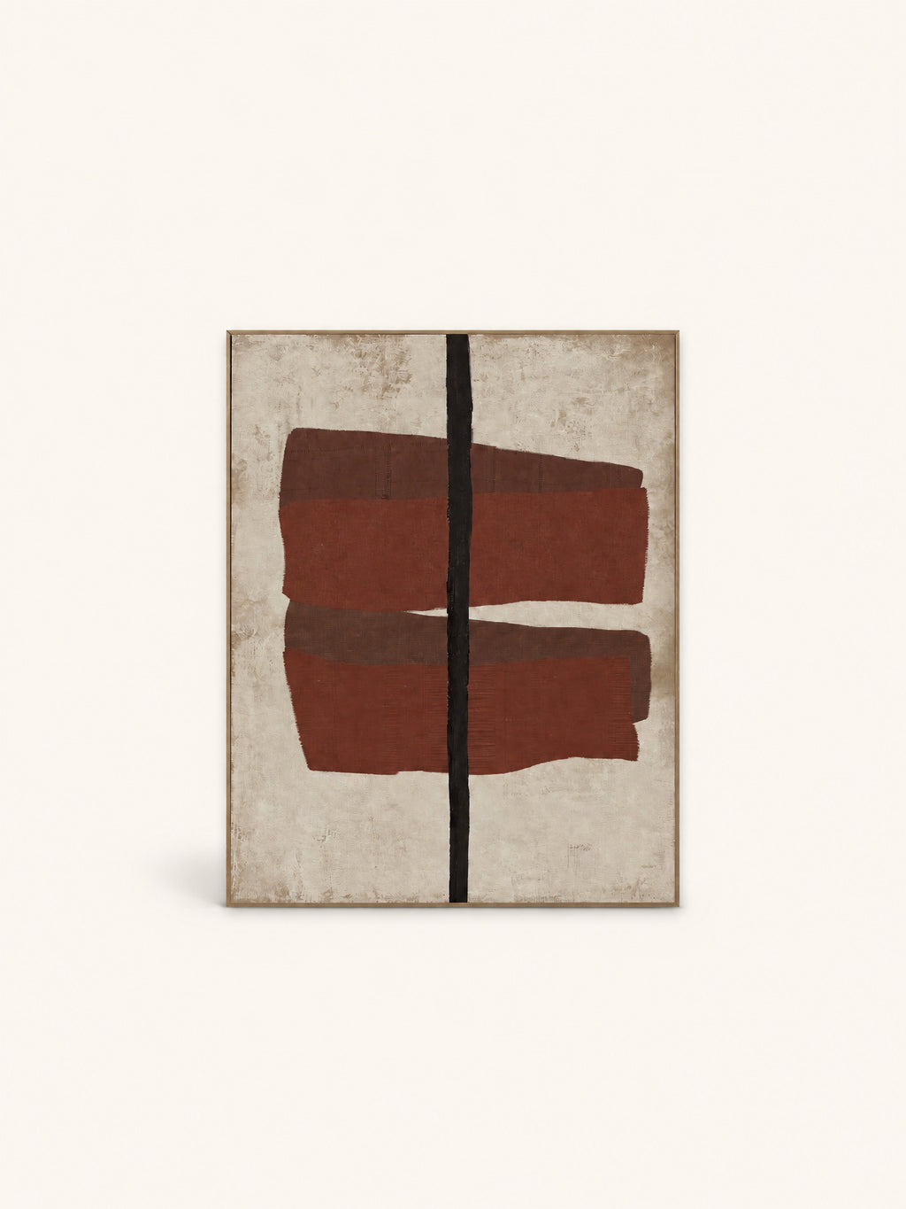 EQUA - Wanddekoration - Leinwand - L 80 x W 5 x H 100 cm - Farbmix