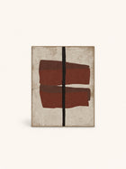 EQUA - Wanddekoration - Leinwand - L 80 x W 5 x H 100 cm - Farbmix