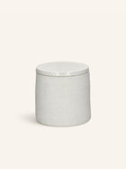 PUNCH - tarro con tapa - cerámica - DIA 16,5 x H 15 cm - blanco