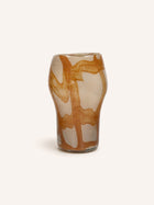 ANIMA - vase / lantern - glass - DIA 22,5 x H 36,5 cm - sun