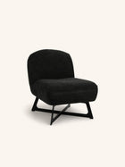 UMA - relax stoel - polyester - L 66 x W 76,5 x H 75,5 cm - antraciet