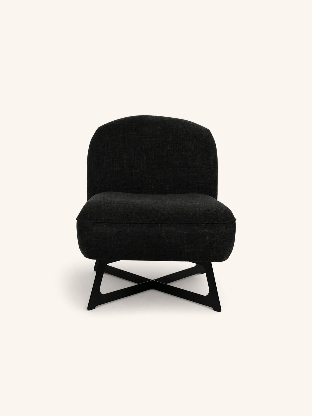 UMA - relax stoel - polyester - L 66 x W 76,5 x H 75,5 cm - antraciet
