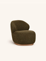 Bruin – MILO - fauteuil relax - polyester - L 69 x W 75 x H 72 cm - marron