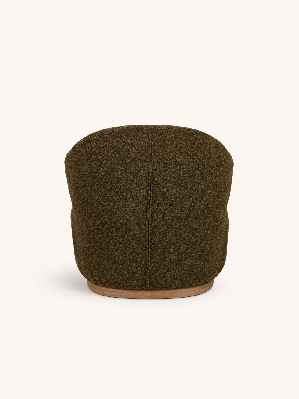 MILO - Relaxsessel - Polyester - L 69 x W 75 x H 72 cm - Braun