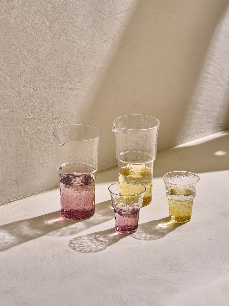 INKRA - glass 20CL - glass - DIA 8,5 x H 10 cm - amber