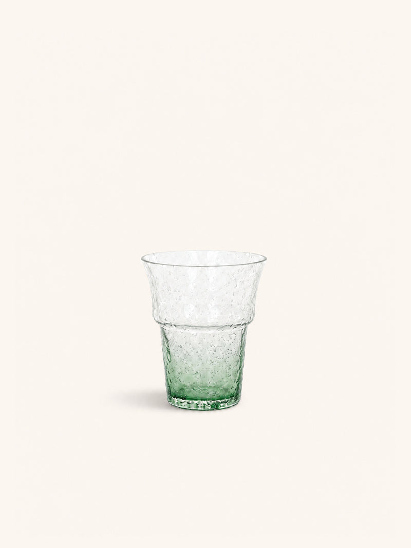 INKRA - glass 20CL - glass - DIA 8,5 x H 10 cm - light green