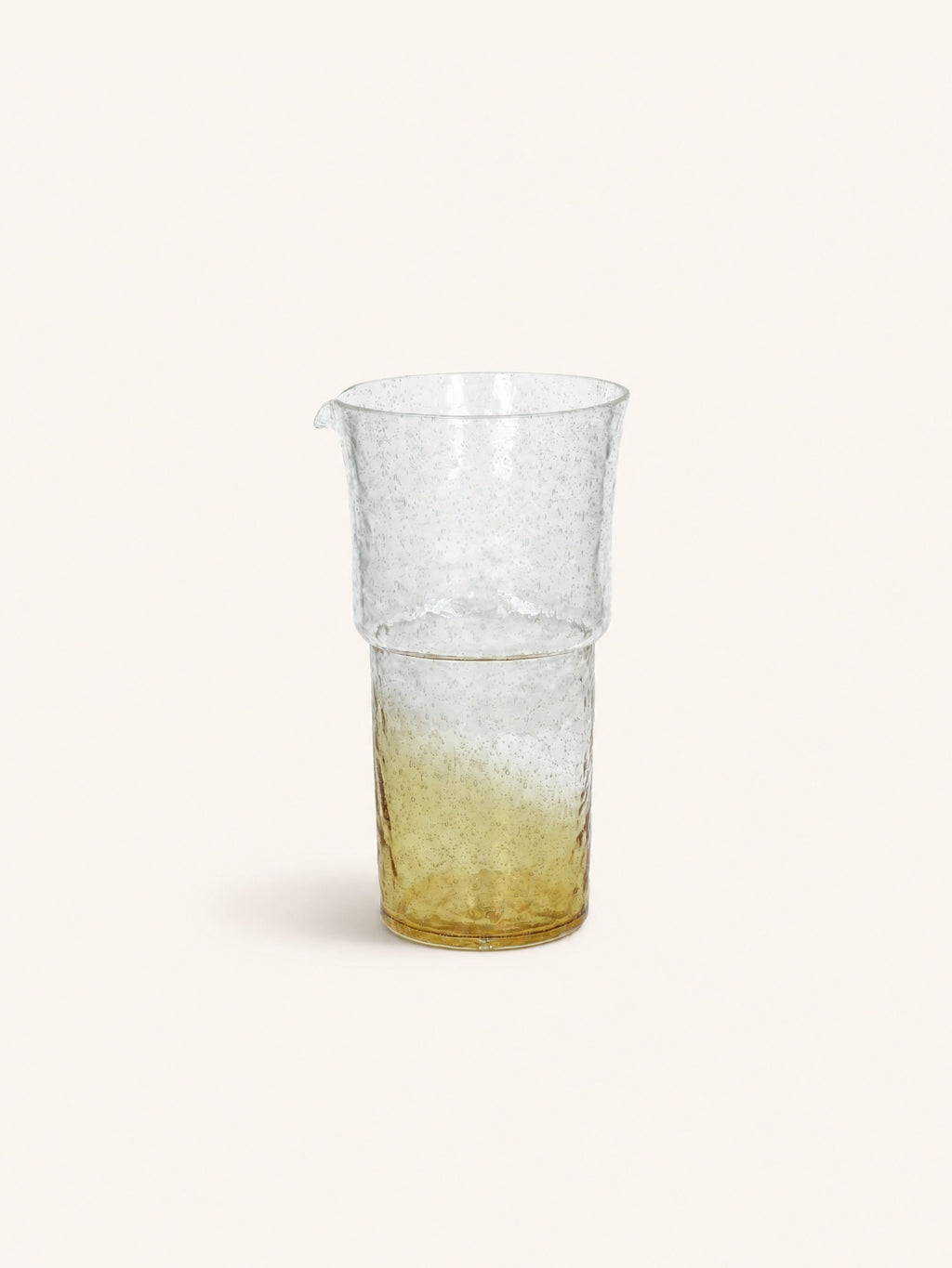 INKRA - carafe 1 L - glass - DIA 11 x H 20 cm - amber