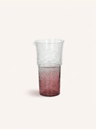 INKRA - carafe 1 L - verre - DIA 11 x H 20 cm - figue