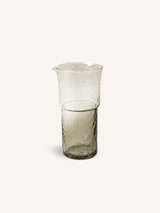 Zwart – INKRA - caraffa 1 L - vetro - DIA 11 x H 20 cm - fumé