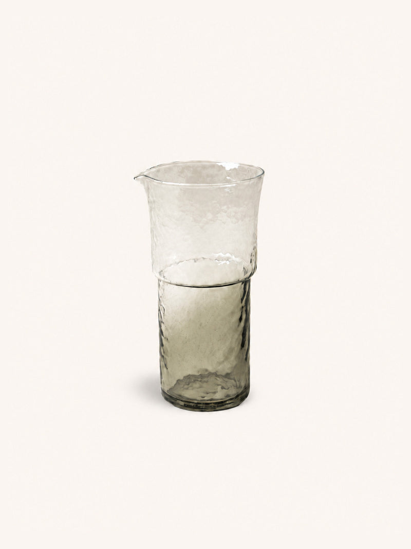 INKRA - carafe 1 L - glass - DIA 11 x H 20 cm - smoke