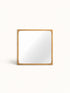 OMBRE - spiegel - eik - L 80 x W 3 x H 80 cm - naturel