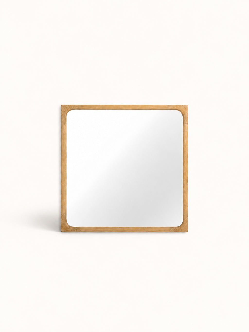OMBRE - espejo - roble - L 80 x W 3 x H 80 cm - natural