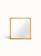 OMBRE - espejo - roble - L 80 x W 3 x H 80 cm - natural