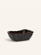 PANEA - panera - cerámica - L 20 x W 15 x H 7 cm - ámbar oscuro