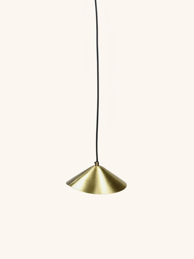 COUTURE - pendant lamp - brass - L 26 x W 24,5 x H 9,5 cm - brass