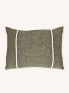 BRUNELLO - kussen - linnen - L 60 x W 40 cm - groen