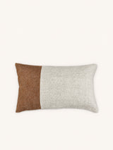 Beige – BRUNELLO - Kissen - Leinen - L 50 x W 30 cm - Natur