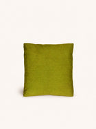 LIORA - cushion - cotton - L 45 x W 45 x H 5 cm - lime