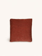 LIORA - cushion - cotton - L 45 x W 45 x H 5 cm - rust