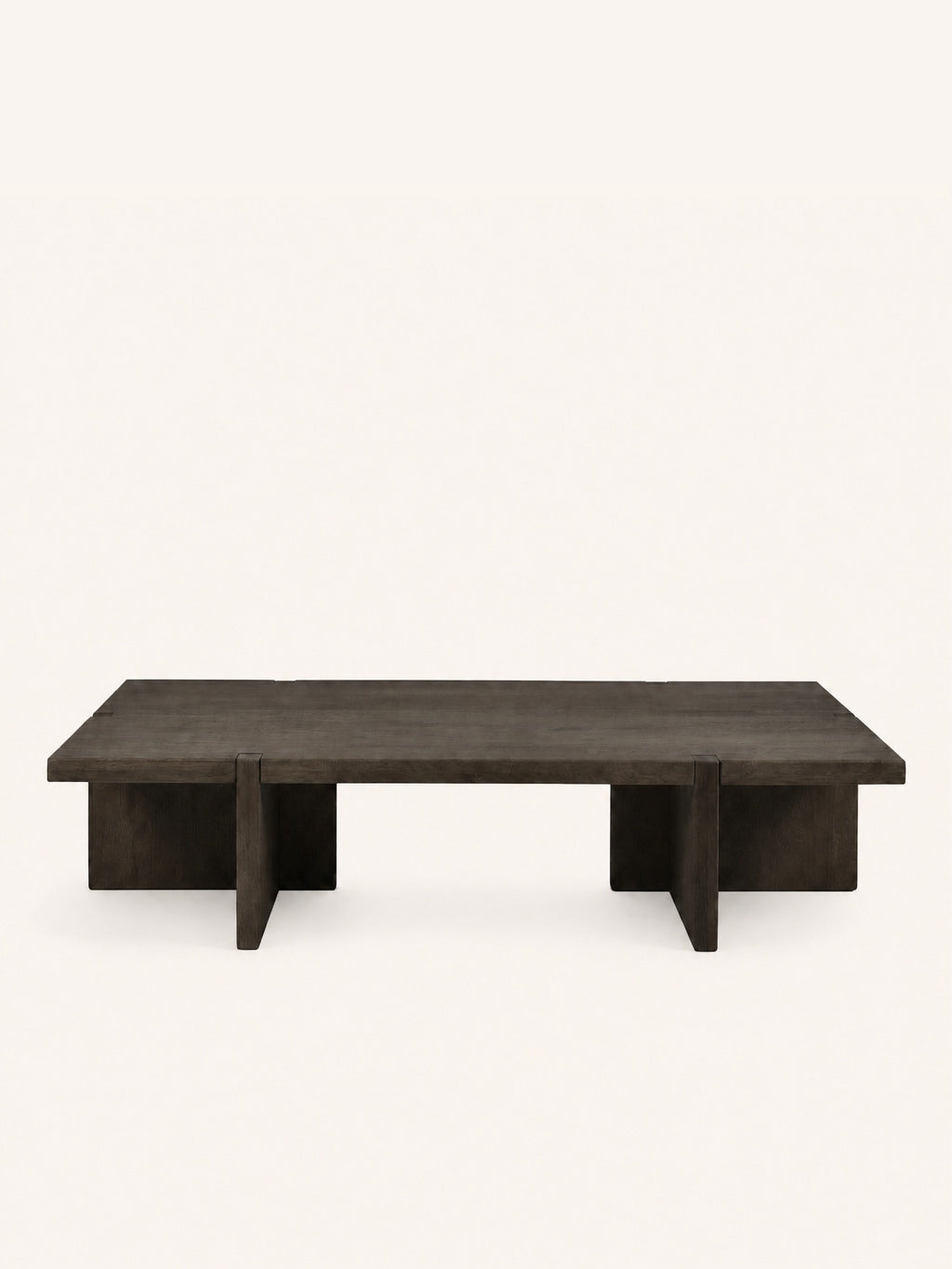 ASA - salontafel - eik - L 140 x W 70 x H 31 cm - donkerbruin