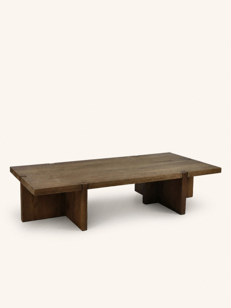 ASA - salontafel - eik - L 140 x W 70 x H 31 cm - walnoot