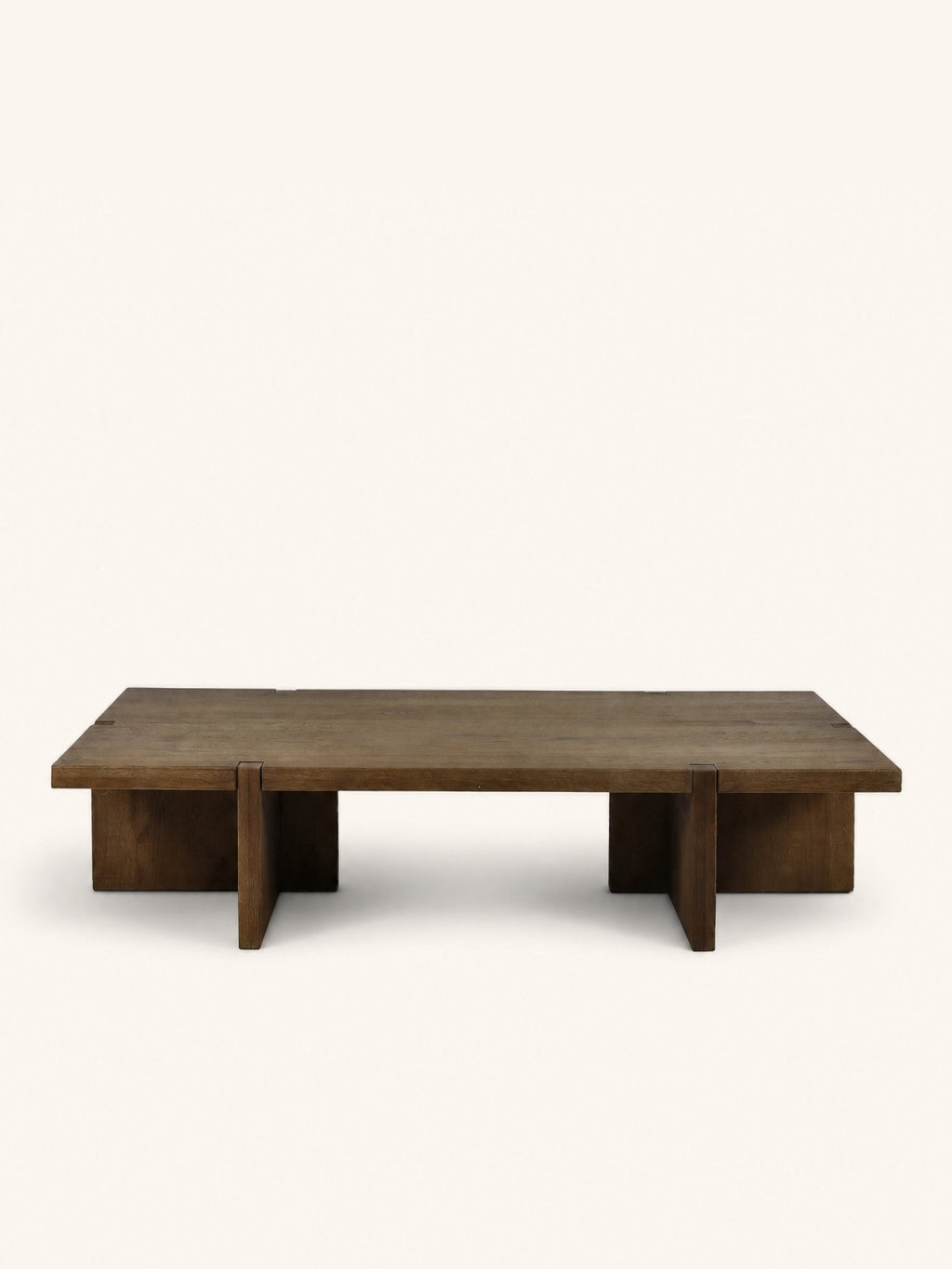 ASA - table basse - chêne - L 140 x W 70 x H 31 cm - noyer
