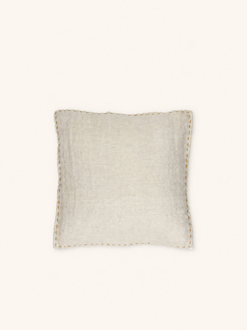 PAMBA - kussen - katoen - L 45 x W 45 cm - naturel