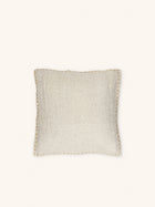 PAMBA - kussen - katoen - L 45 x W 45 cm - naturel