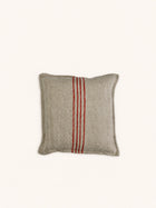 PAMBA - Kissen - Leinen - L 45 x W 45 cm - Paprika