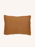 PAMBA - cojín - algodón - L 60 x W 40 cm - mostaza