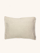 PAMBA - cushion - cotton - L 60 x W 40 cm - natural