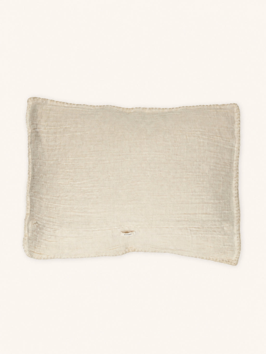 PAMBA - cushion - cotton - L 60 x W 40 cm - natural