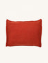 PAMBA - cojín - algodón - L 60 x W 40 cm - pimentón