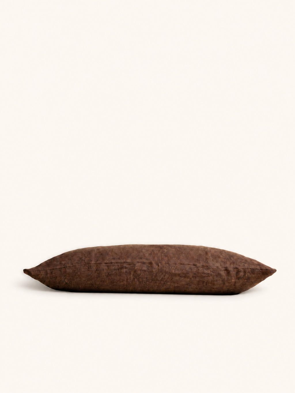 ALPHA BASICS - cushion - linen - L 70 x W 50 cm - chocolate