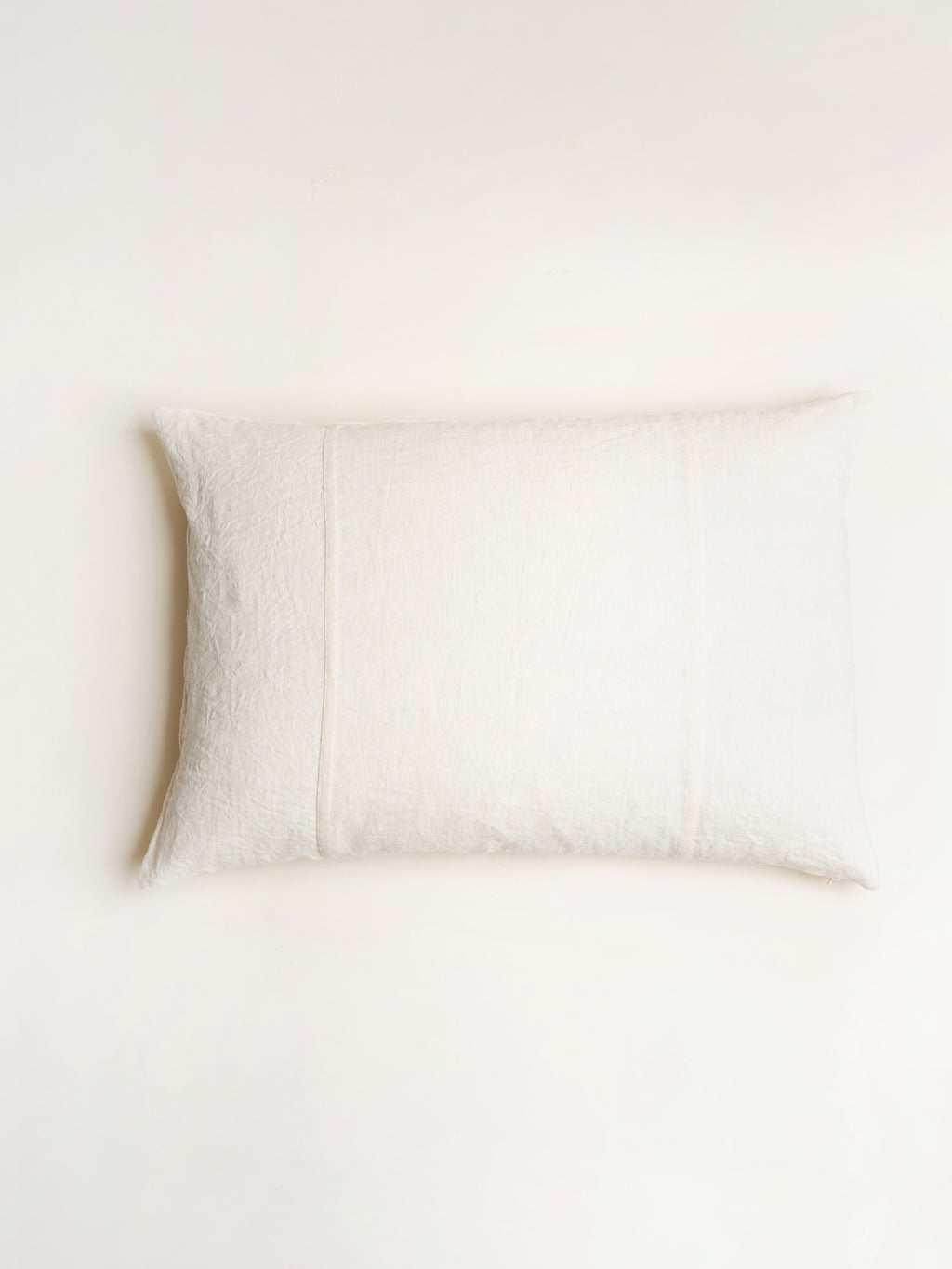 ALPHA BASICS - kussen - linnen - L 70 x W 50 cm - ivoor