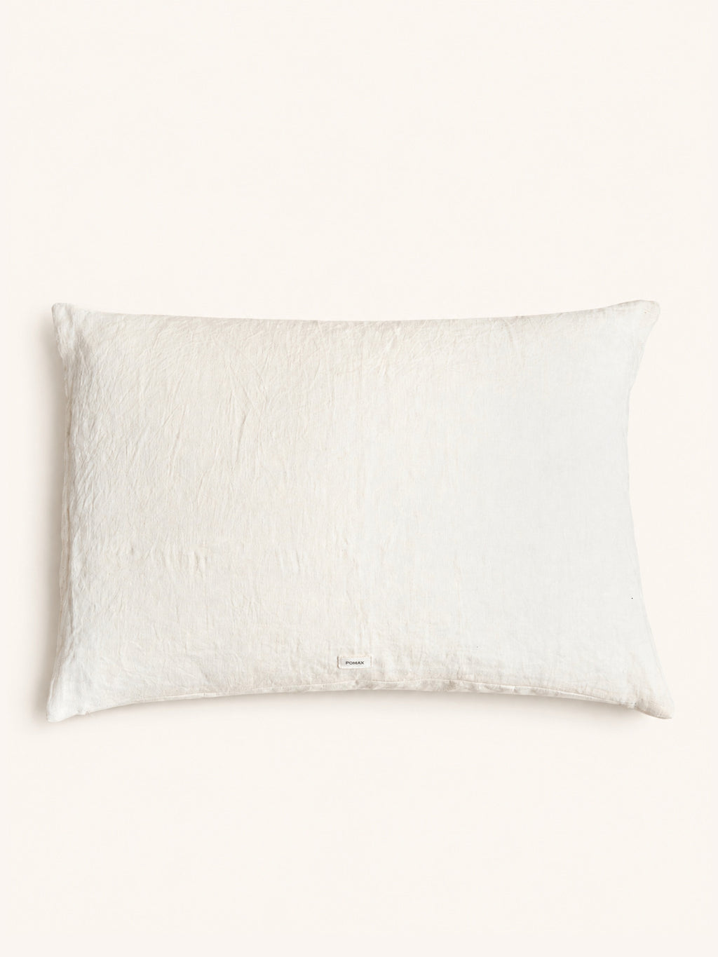 ALPHA BASICS - kussen - linnen - L 70 x W 50 cm - ivoor