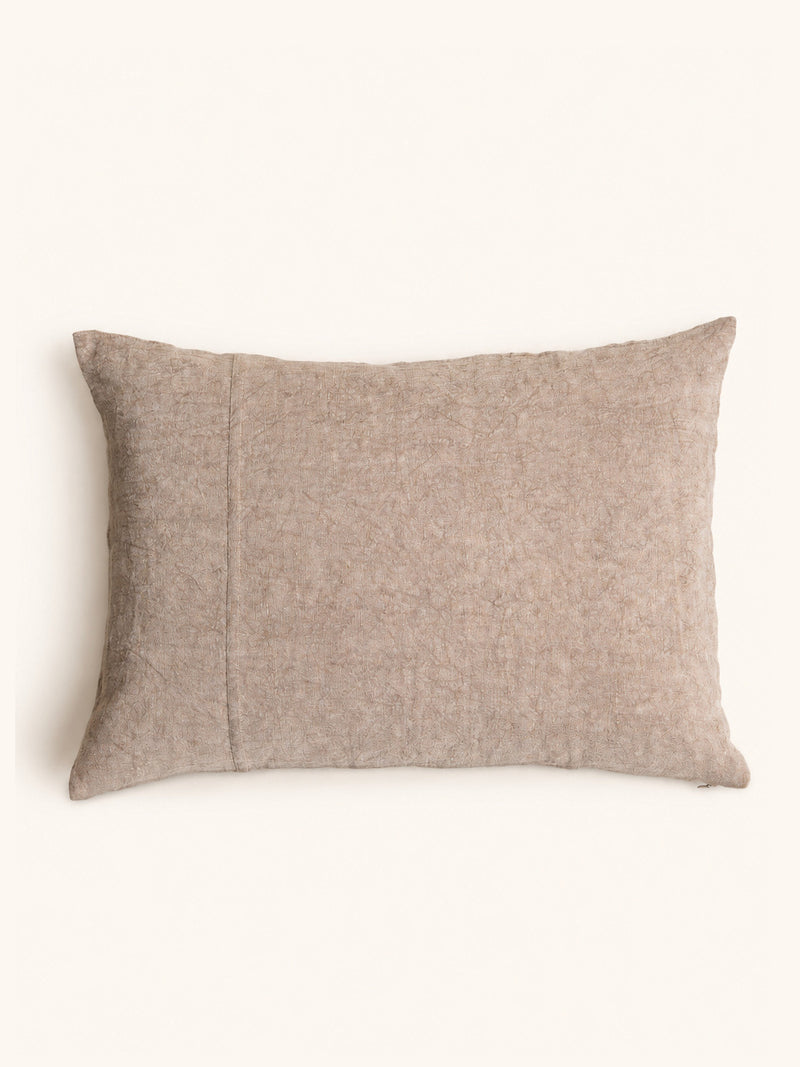 ALPHA BASICS - cushion - linen - L 70 x W 50 cm - natural