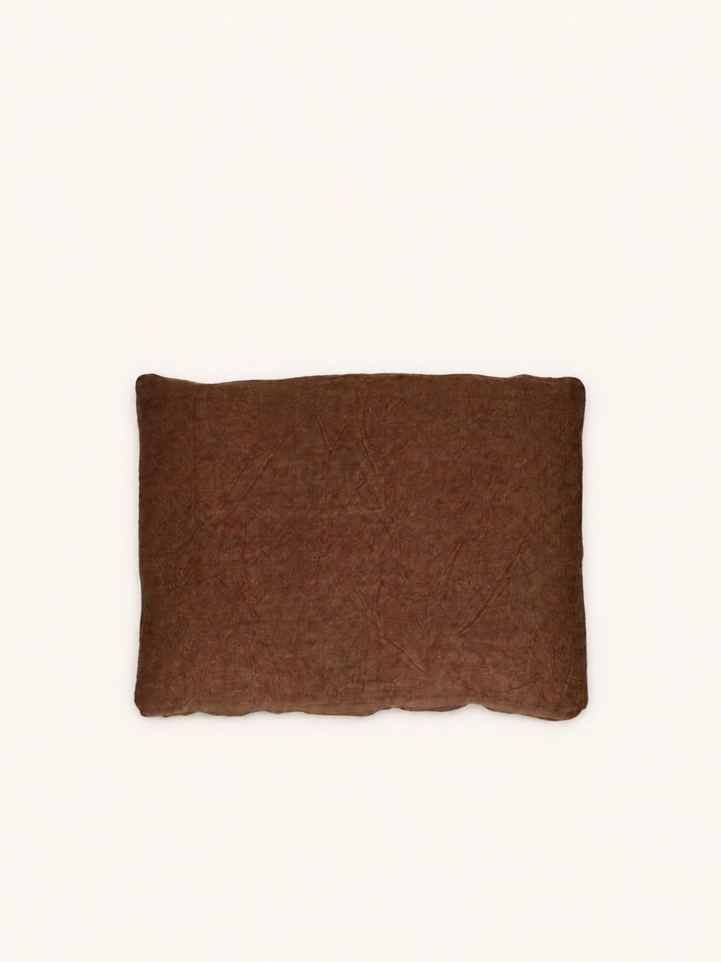 ALPHA CLASSICS - cushion - linen - L 60 x W 40 cm - chocolate