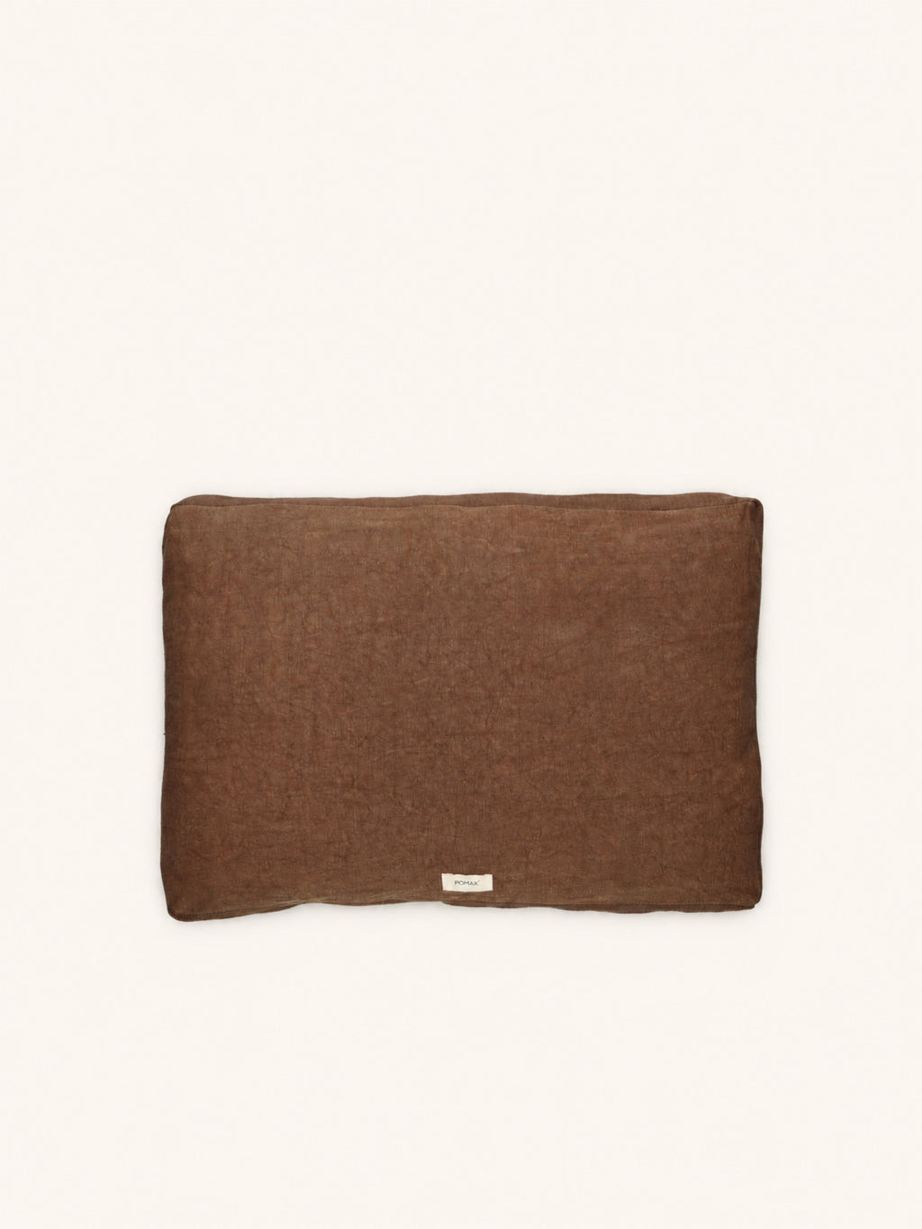 ALPHA CLASSICS - cushion - linen - L 60 x W 40 cm - chocolate