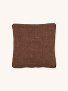 ALPHA CLASSICS - cushion - linen - L 60 x W 60 cm - chocolate