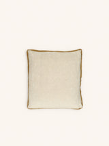 Wit – ALPHA CLASSICS - cojín - lino - L 45 x W 45 cm - marfil
