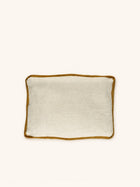 ALPHA CLASSICS - coussin - lin - L 60 x W 40 cm - ivoire