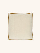 ALPHA CLASSICS - coussin - lin - L 60 x W 60 cm - ivoire