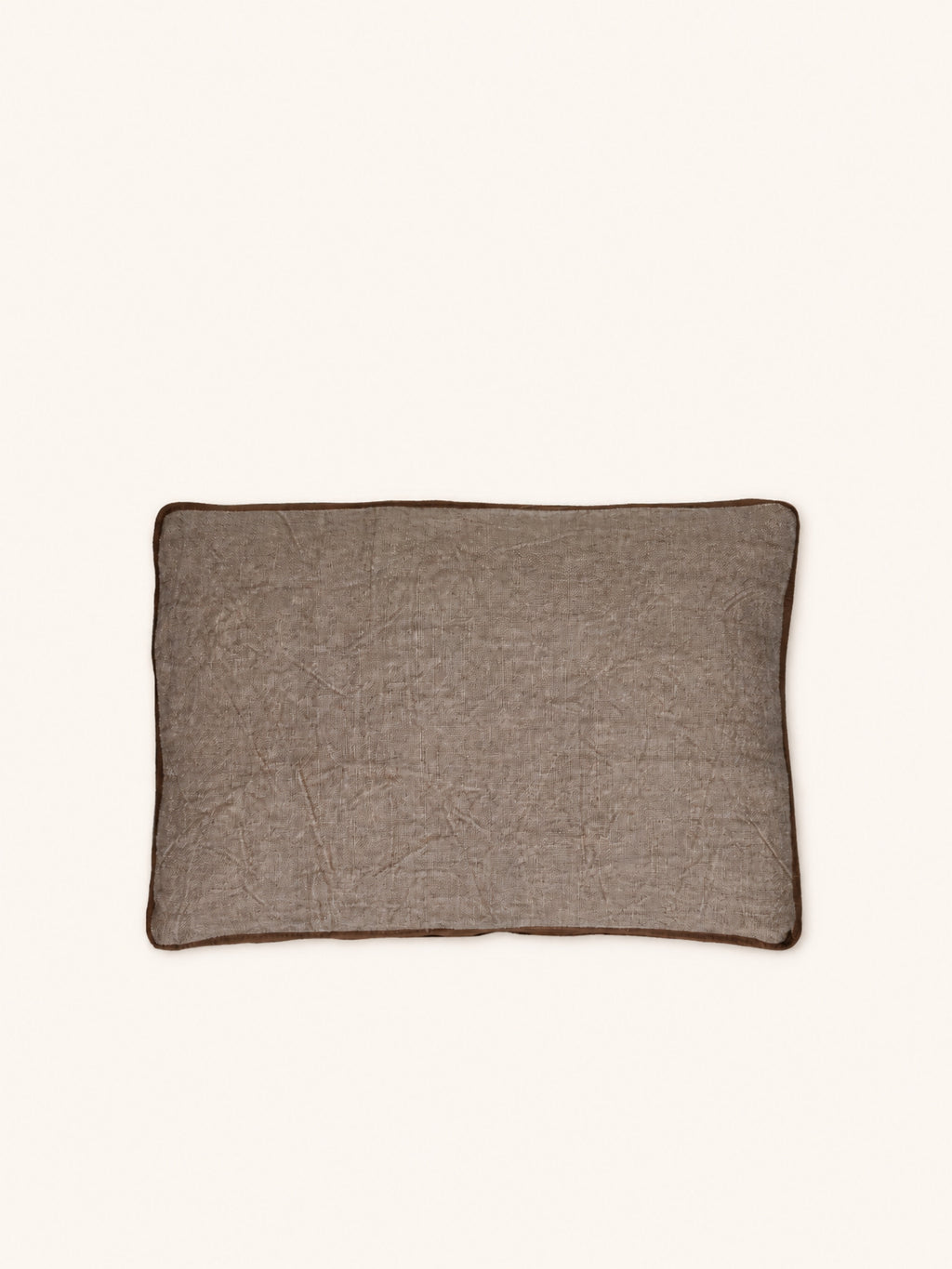 ALPHA CLASSICS - coussin - lin - L 60 x W 40 cm - naturel