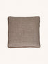 ALPHA CLASSICS - coussin - lin - L 60 x W 60 cm - naturel
