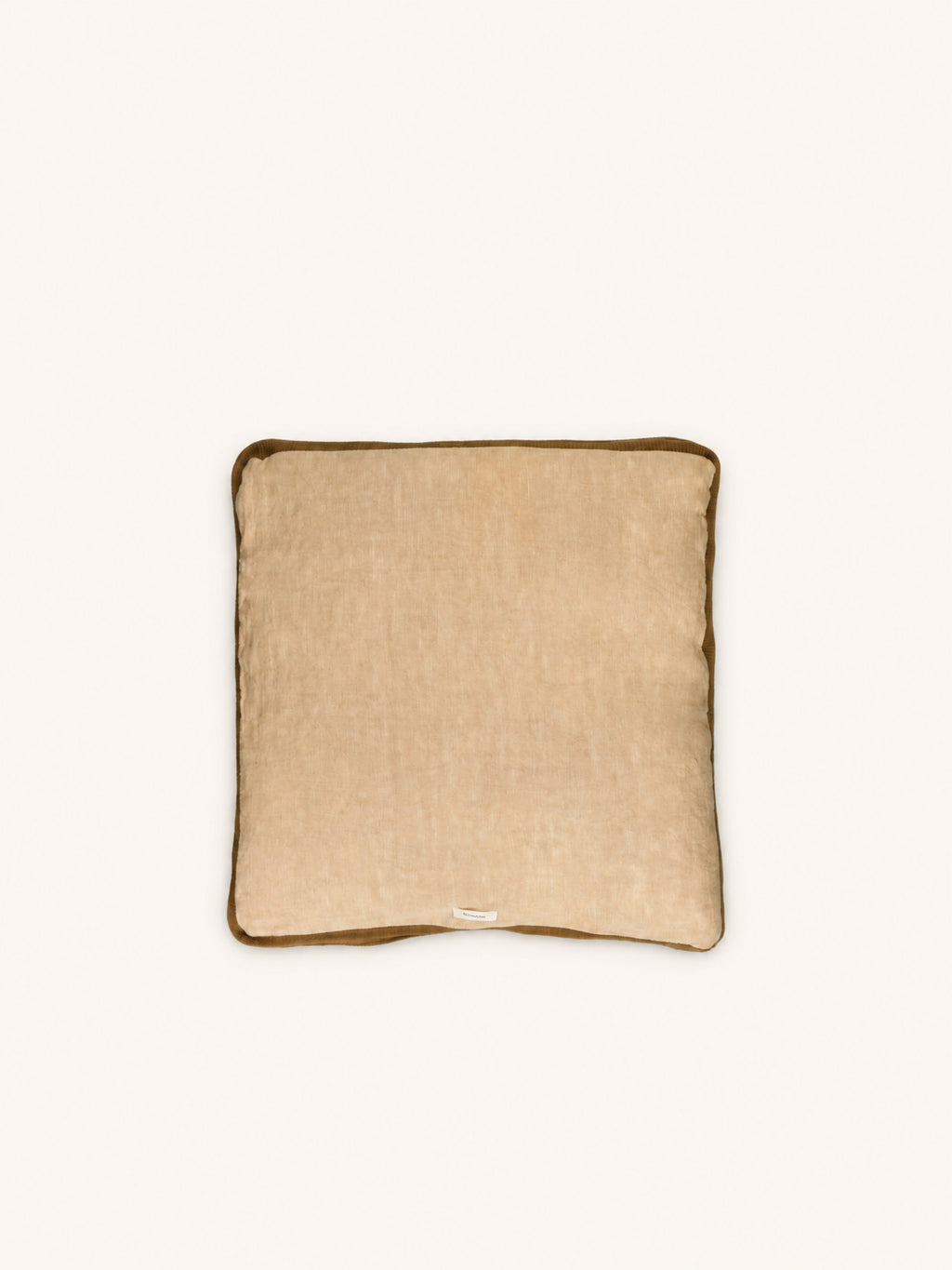 ALPHA CLASSICS - cushion - linen - L 45 x W 45 cm - ochre