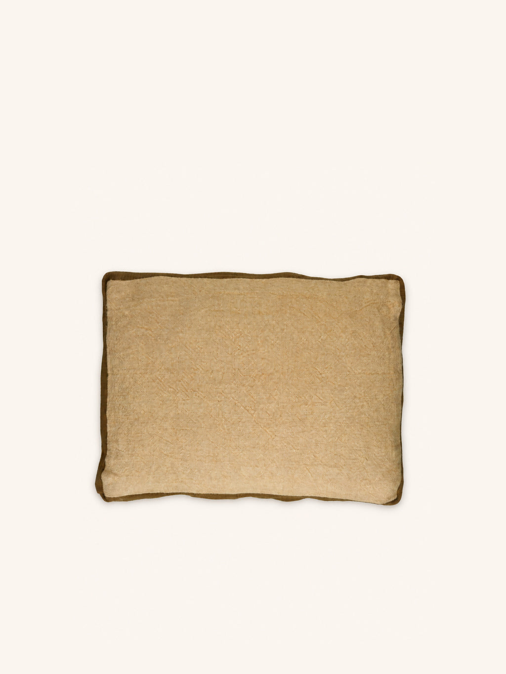 ALPHA CLASSICS - cushion - linen - L 60 x W 40 cm - ochre