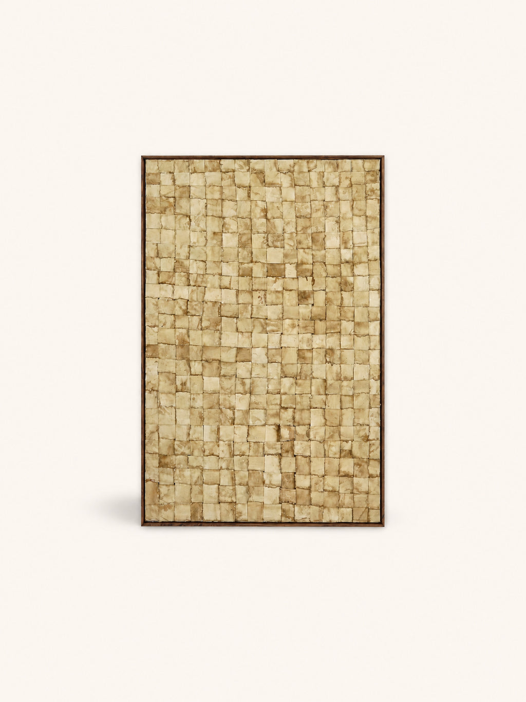 FIBRE - décoration murale - coton - L 80 x W 5 x H 120 cm - naturel